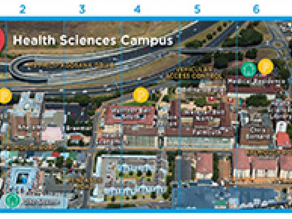 Health Sciences Campus map