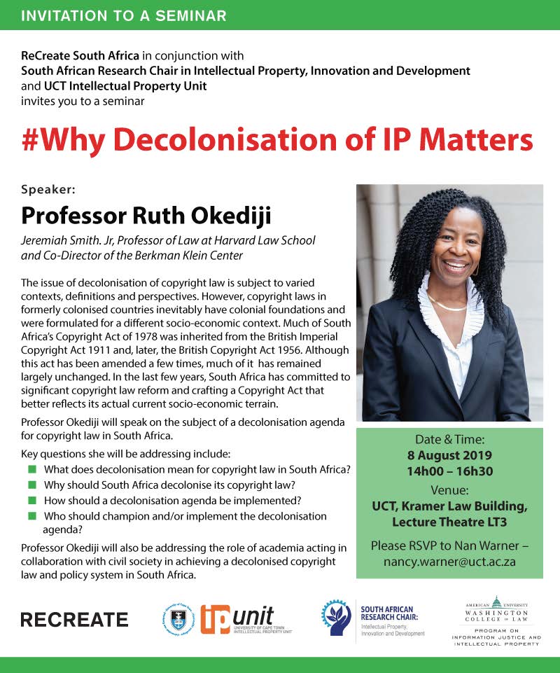 Why decolonisation of IP matters