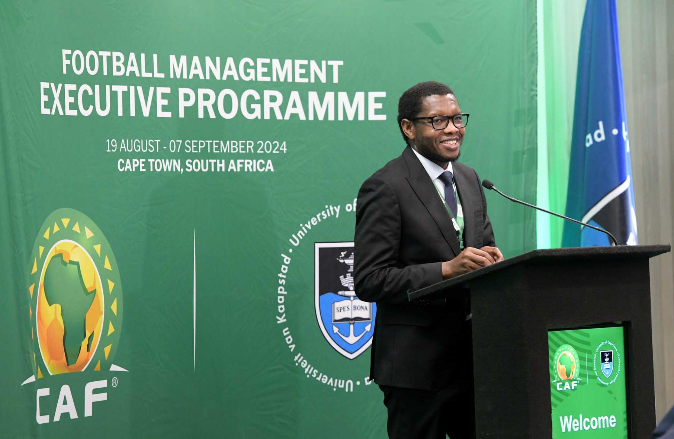 ‘Forward thinking’ UCT, CAF executive programme takes flight