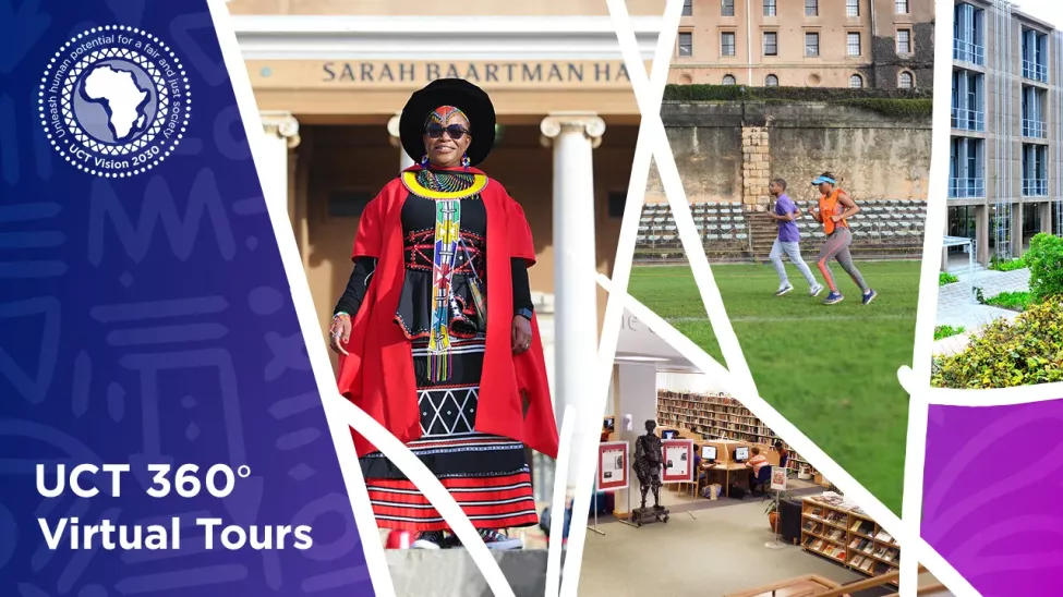 Watch UCT's virtual tours
