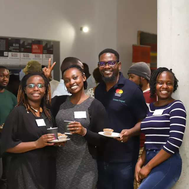 Group of four people